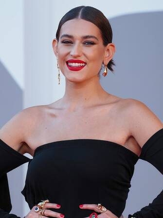 Gaia Gozzi
attending the red carpet of the movie "The Hand Of God" during the 78th Venice International Film Festival on September 02, 2021 in Venice, Italy.//03VULAURENT_VU_20210902.0197/2109022255/Credit:LAURENT VU/SIPA/2109022259