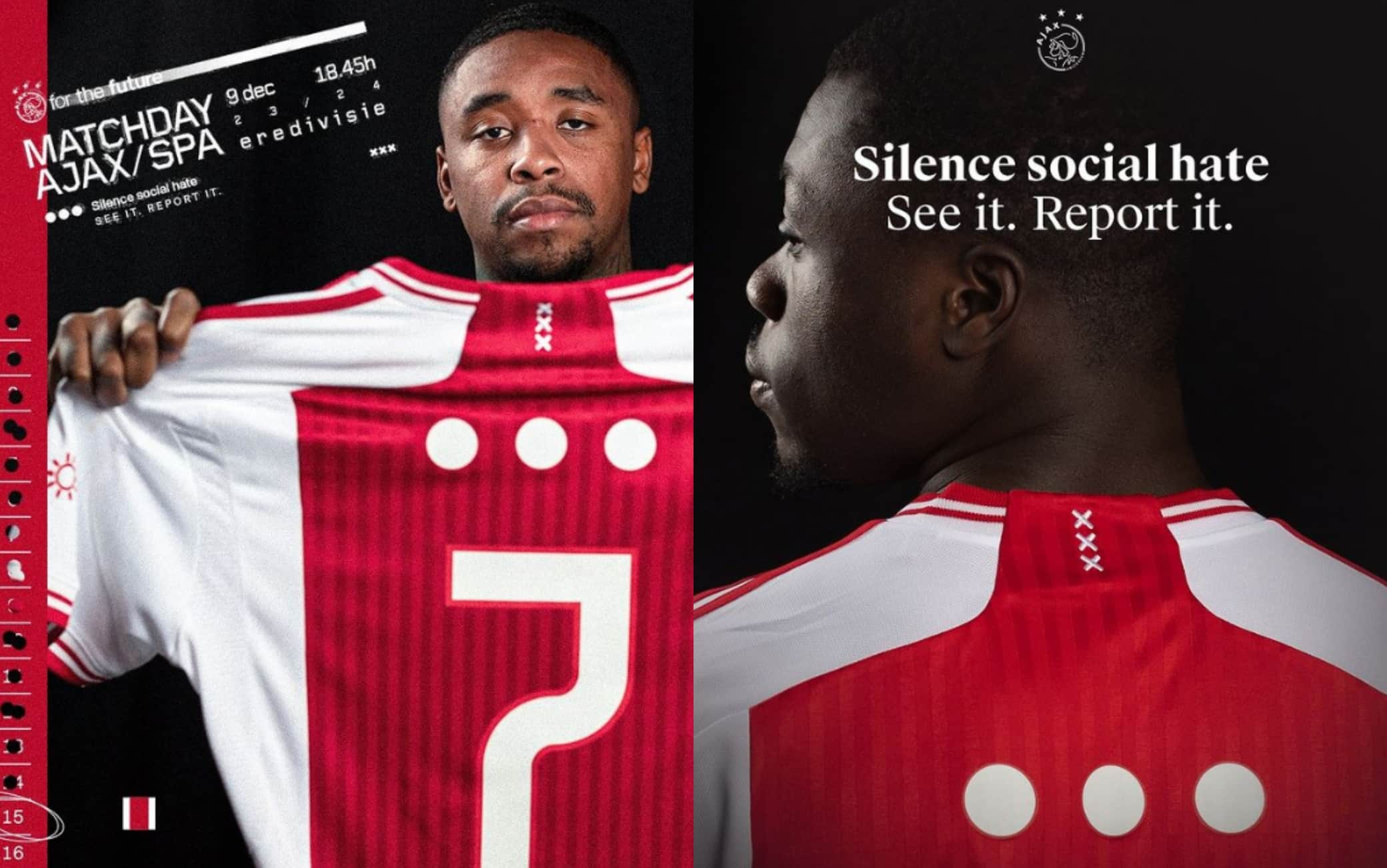 Nuova clearance maglia ajax