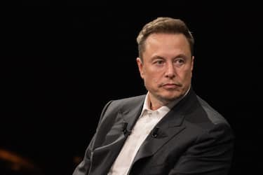 Elon Musk, billionaire and chief executive officer of Tesla, at the Viva Tech fair in Paris, France, on Friday, June 16, 2023. Musk predicted hisÂ Neuralink Corp.Â would carry out its first brain implant later this year. Photographer: Nathan Laine/Bloomberg via Getty Images