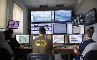 Il sistema di monitoraggio al confine tra Grecia e Turchia