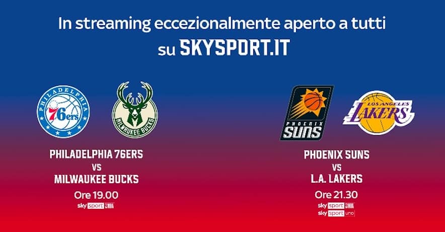 Streaming su SkySport.it
