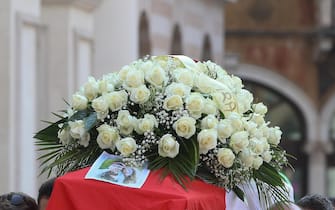 Il funerale di Luca Russo