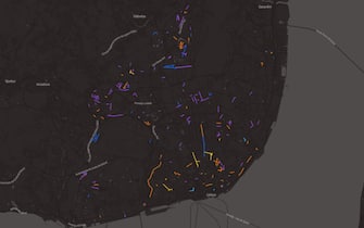 La mappa di Lisbona