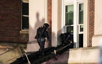 La polizia entra alla Columbia