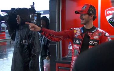 La safety car slitta, Pecco apprezza