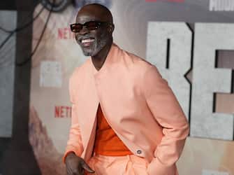 Djimon Hounsou arrives at the Netflix's REBEL MOON - PART ONE: A CHILD OF FIRE Los Angeles Premiere held at the TCL Chinese Theatre in Hollywood, CA on Wednesday, ​December 13, 2023. (Photo By Sthanlee B. Mirador/Sipa USA)