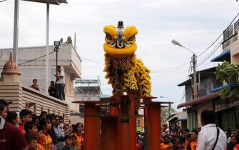 i festeggiamenti in Indonesia