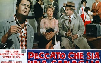 De Sica, Loren, Mastroianni Peccato che sia una canaglia