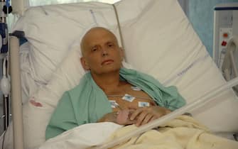 LONDON - NOVEMBER 20: In this image made available on November 25, 2006, Alexander Litvinenko is pictured at the Intensive Care Unit of University College Hospital on November 20, 2006 in London, England. The 43-year-old former KGB spy who died on Thursday 23rd November, accused Russian President Vladimir Putin in the involvement of his death. Mr Litvinenko died following the presence of the radioactive polonium-210 in his body. Russia's foreign intelligence service has denied any involvement in the case. (Photo by Natasja Weitsz/Getty Images) 