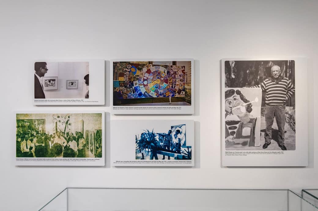 Installation view Il primo Picasso di Milano. Un Moschettiere tra rivoluzione, antifranchismo e solidarietà internazionale © Ph. Studio Marco Bertoli