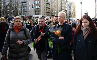 Yulia Navalnaya al seggio di Berlino