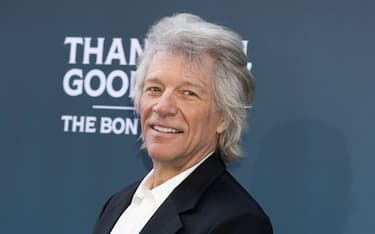 LONDON, ENGLAND - APRIL 17: Jon Bon Jovi attends the "Thank You, Goodnight: The Bon Jovi Story" UK Premiere at the Odeon Luxe Leicester Square on April 17, 2024 in London, England. (Photo by Jo Hale/WireImage)