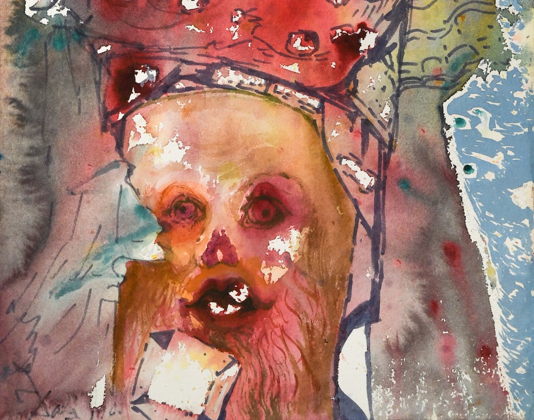 Salvador Dalí, Vecchio Sultano (1966). Courtesy of Cheffins