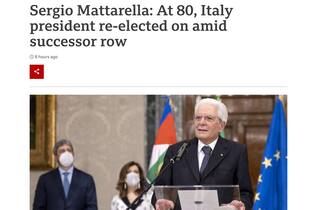 sergio mattarella bbc