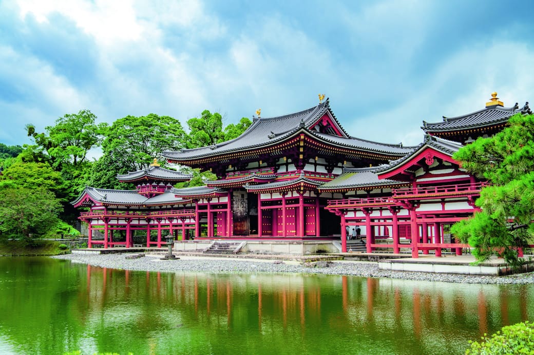 Sala della Fenice (Hōō-dō), inizio dell’XI secolo. Uji, Byōdō-in. Ó lemaret pierrick/Shutterstock