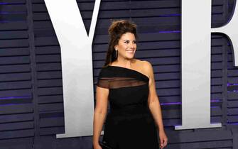 epa07395305 Monica Lewinsky poses at the 2019 Vanity Fair Oscar Party following the 91th annual Academy Awards ceremony, in Beverly Hills, California, USA, 24 February 2019. The Oscars are presented for outstanding individual or collective efforts in 24 categories in filmmaking. The Oscars are presented for outstanding individual or collective efforts in 24 categories in filmmaking.  EPA/NINA PROMMER