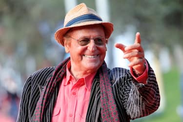 ROME, ITALY - OCTOBER 22:  Renzo Arbore walks the red carpet during the 11th Rome Film Festival at Auditorium Parco Della Musica on October 22, 2016 in Rome, Italy.  (Photo by Vittorio Zunino Celotto/Getty Images)