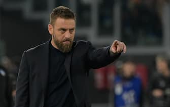 Daniele De Rossi coach of AS Roma;  during the Italian Football Championship League A 2023/2024 match between AS Roma vs US Sassuolo at the Olimpic Stadium in Rome on 17 March  2024.
