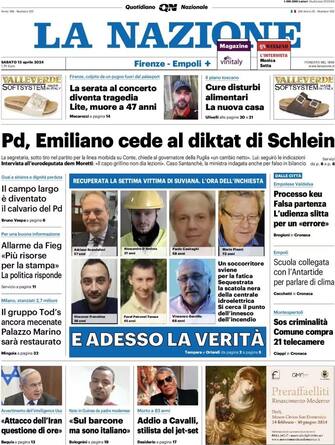prime pagine oggi