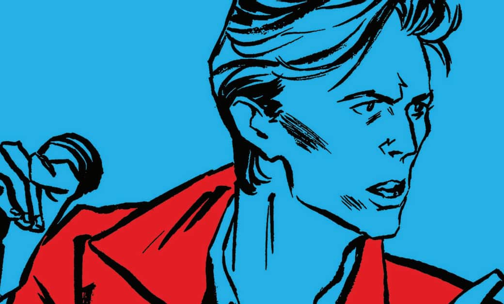 Un dettaglio della copertina di “Low – David Bowie e Gli Anni di Berlino”