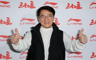 Jackie Chan attends the Li-Ning Fashion Show during the Paris Fashion Week - Menswear F/W 2020-2021.//03HAEDRICHJM_001JMH/2001190841/Credit:J.M. HAEDRICH/SIPA/2001190849