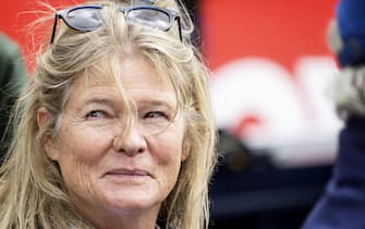 NORTHAMPTON - Charlene de Carvalho-Heineken prior to the start of the F1 Grand Prix of Great Britain at Silverstone on July 3, 2022 in Northampton, England. REMKO DE WAAL (Photo by ANP via Getty Images)