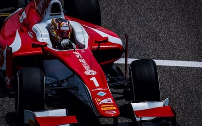 F2, qualifiche col botto: Leclerc vola, Fuoco c'è