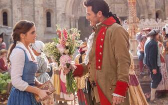 Gaston (Luke Evans) is relentless in his pursuit of Belle (Emma Watson) in Disney's BEAUTY AND THE BEAST, a live-action adaptation of the studio's animated classic directed by Bill Condon which brings the story and characters audiences know and love to life.