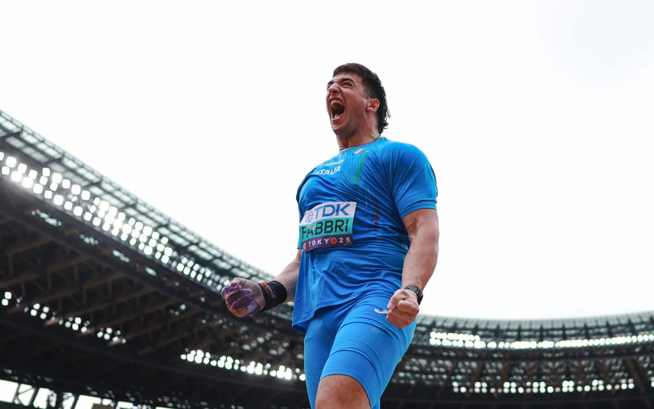 Finale del peso LIVE: 21.83 al secondo lancio per Fabbri, al momento è secondo