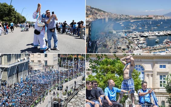 Le FOTO più belle della parata scudetto del Napoli