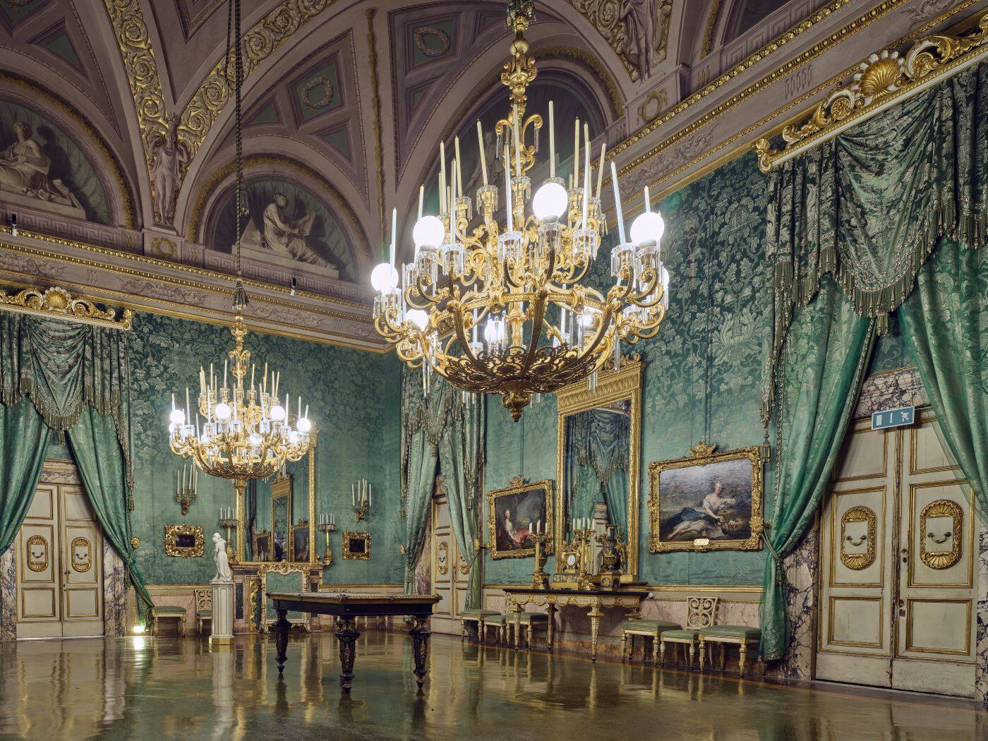 Palazzo Pitti, Sala Verde negli Appartamenti Reali. Ufficio Stampa delle Gallerie degli Uffizi / Foto Cristian Ceccanti