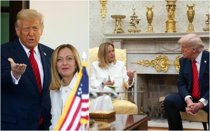 meloni casa bianca trump