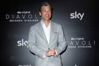 MILAN, ITALY - APRIL 08: Patrick Dempsey attends the "Diavoli" Tv Series Second Season Premiere at The Space Odeon on April 08, 2022 in Milan, Italy. (Photo by Rosdiana Ciaravolo/Getty Images)