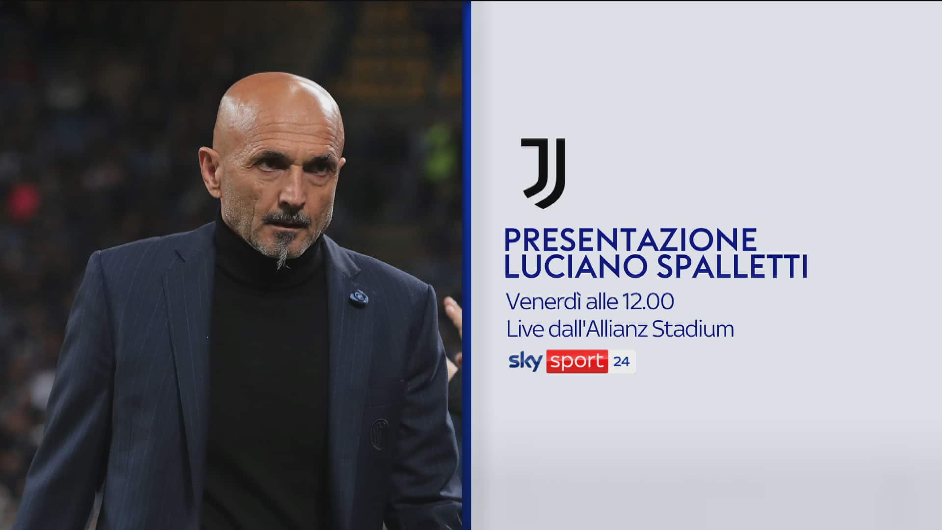 La presentazione di Spalletti
