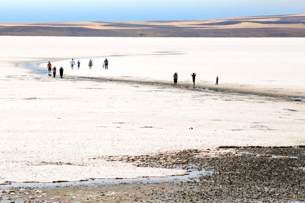 Lake Tuz. salt lake. Central Anatolia. Region. Turkey. Eurasia. (Photo by: Riccardo Lombardo/REDA&CO/Universal Images Group via Getty Images)