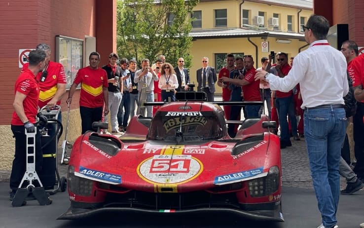 Ferrari, Maranello in festa: si celebra la vittoria nella 24 ore di Le Mans  | Sky Sport