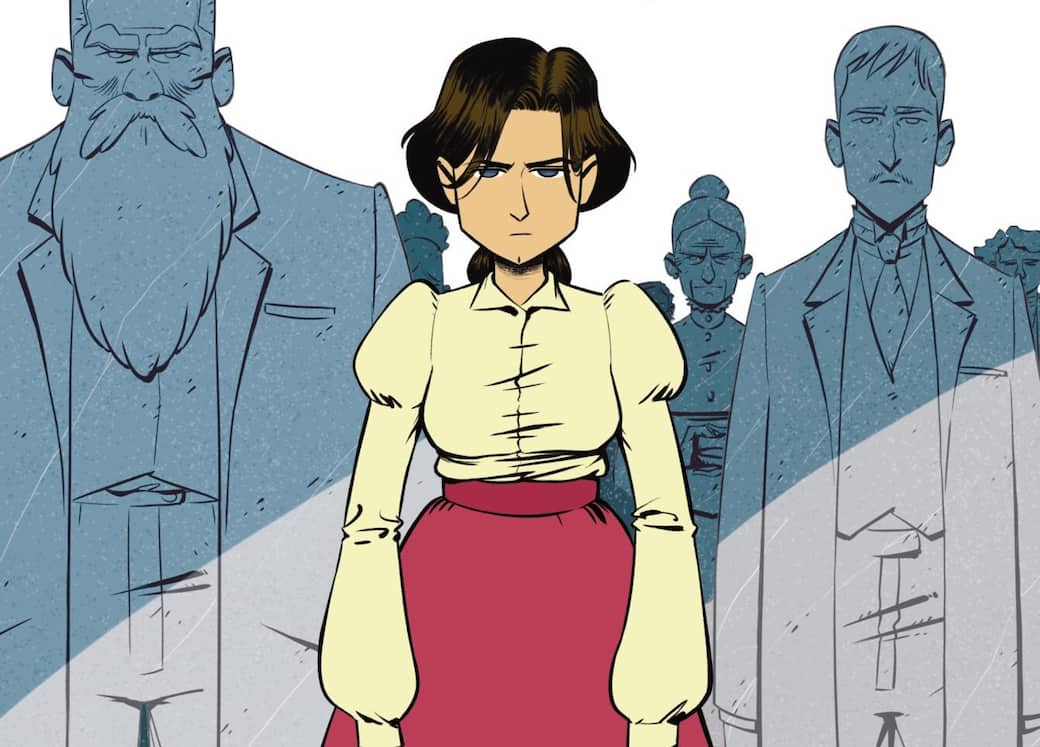 Un dettaglio della copertina di “Troppo libera. L’arte, l’amore, la lotta di Camille Claudel”