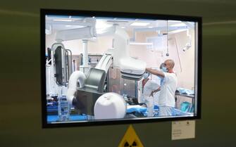 Inaugurazione dell' Ospedale Galeazzi , Sant' Ambrogio nella nuova sede al Mid area ex Expo