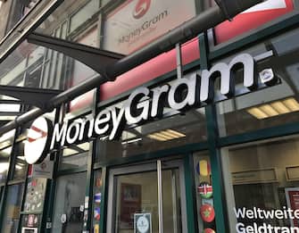 epa06415066 (FILE) - The signage of MoneyGram International office in Frankfurt am Main, Germany, 27 January 2017. Reports on 03 January 2018 state the sale of MoneyGram International to Chinese Alibaba's digital payment service Ant Financial has been blocked by US government. According to reports, the US authority Committee on Foreign Investment in the US (CFIUS) voiced doubts about the security of data of US citizens. MoneyGram shares lost 8.4 per cent in value following the collapse of sale.  EPA/MAURITZ ANTIN