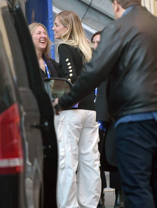 L'arrivo di Chiara Ferragni