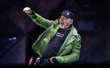 SALERNO, ITALY - JUNE 29: Vasco Rossi performs in Stadio Arechi on June 29, 2023 in Salerno, Italy. (Photo by Ivan Romano/Getty Images)