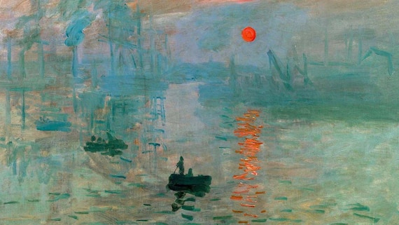 Claude Monet, Impression, Soleil levant, 1872