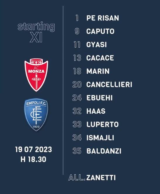 formazione empoli