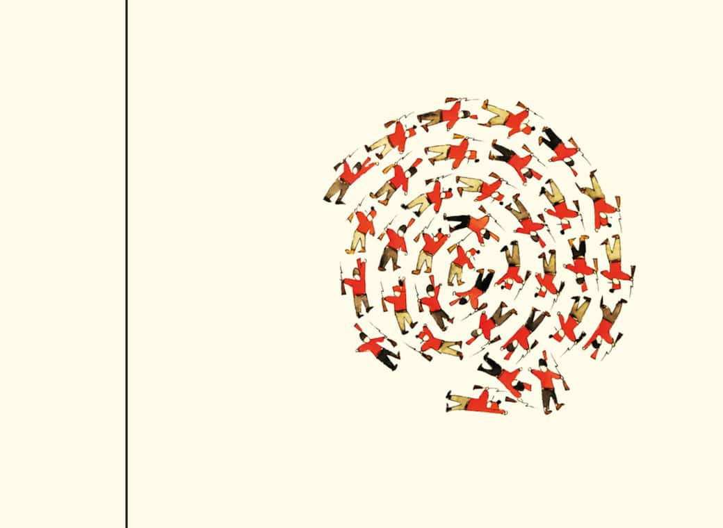 Un dettaglio della copertina di “Vite stravaganti di architetti”