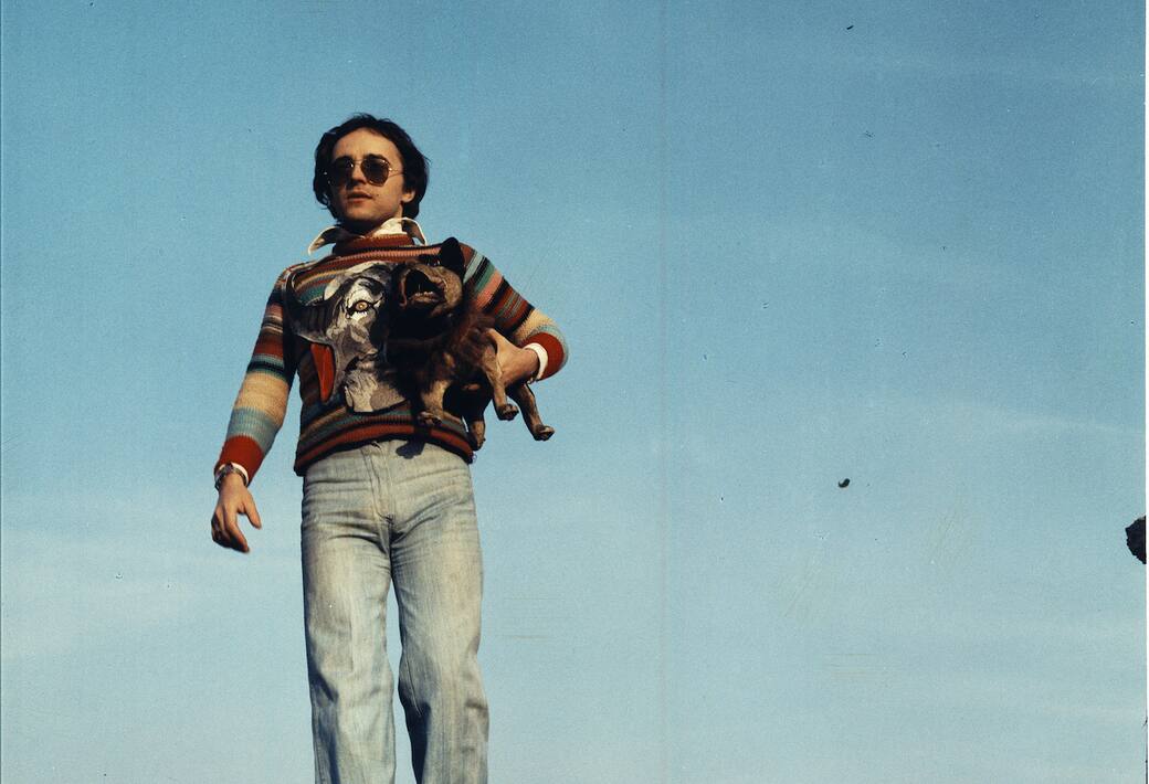 Ugo Nespolo, Ipotesi Dialettica, 1974, Fotografia, cm 235x103