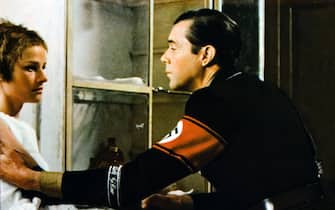Una scena di Il portiere di notte