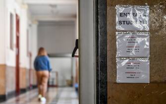 Preparativi per gli esami di maturità al Liceo Parini duran
