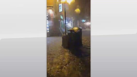 nubifragio isola d elba caduti 54mm di pioggia in un ora