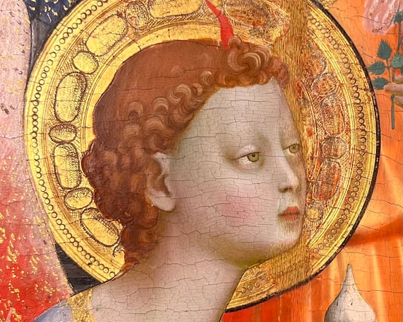Beato Angelico, Pala di Fiesole. Particolare dopo il restauro. Foto Claudio Giusti - Courtesy Friends of Florence