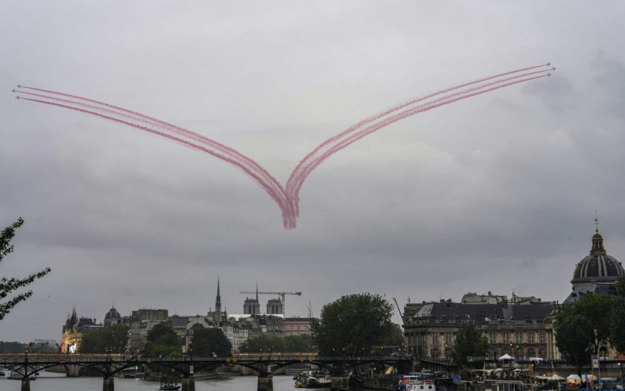 Il cuore disegnato in cielo